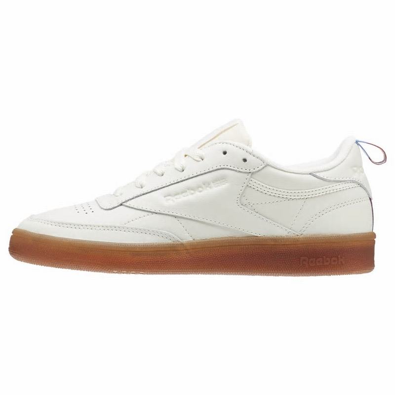 Tenisi Reebok Club C 85 Dama Albi/Maro Romania RE9686FS